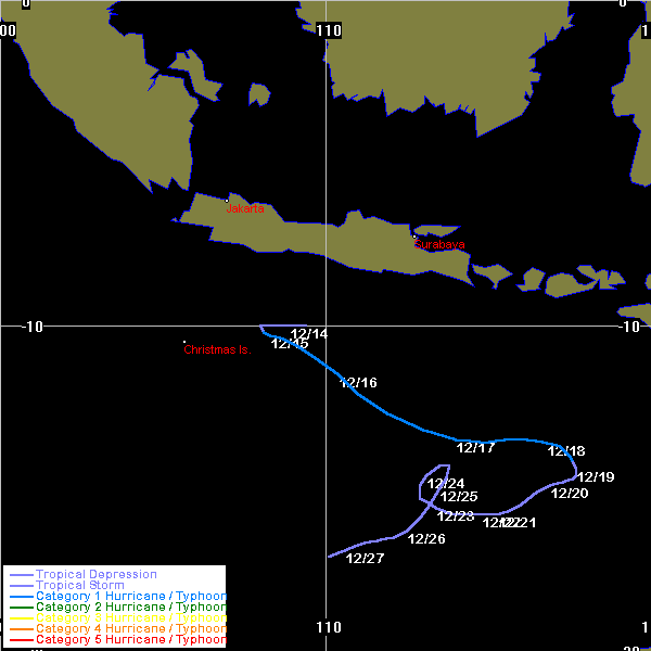 Tropical Cyclone Ophelia