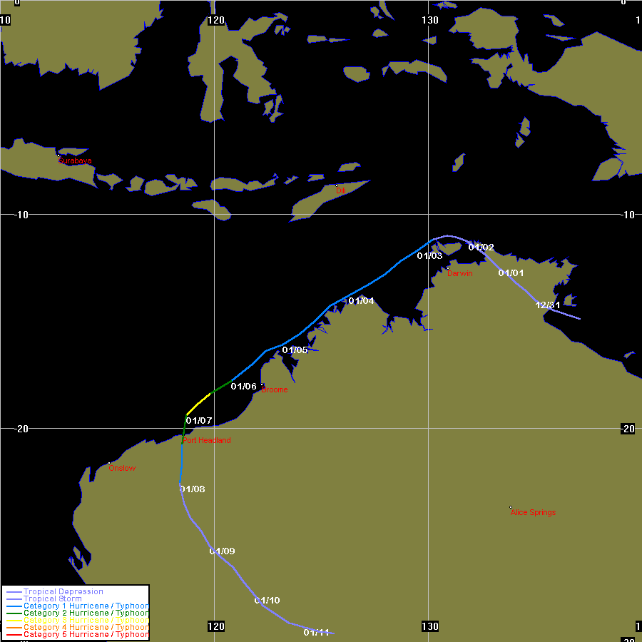 Tropical Cyclone Rachel