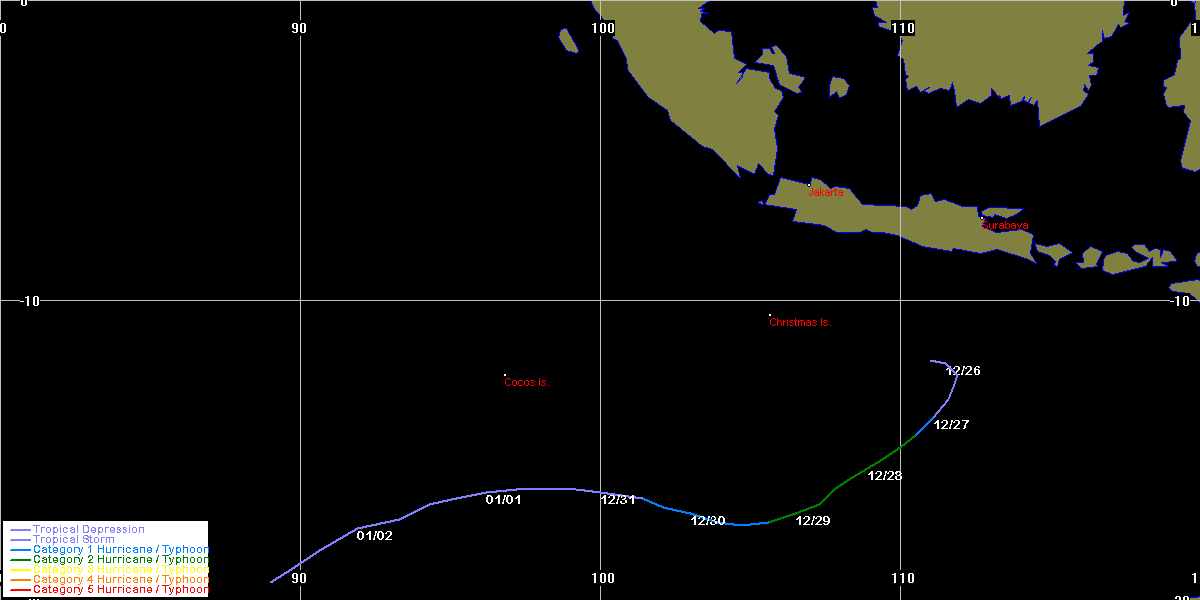 Tropical Cyclone Selwyn