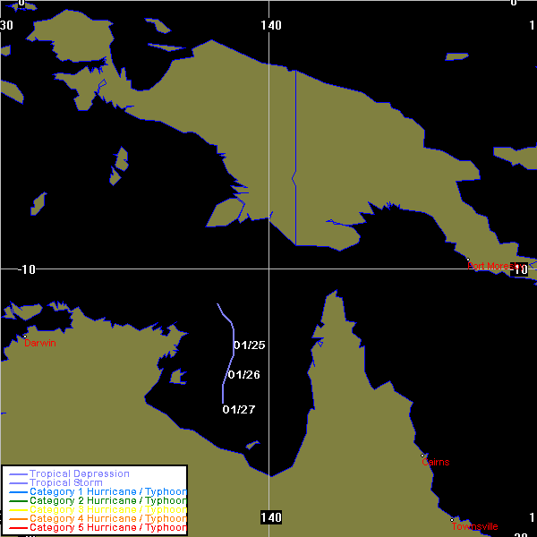 Unnamed Tropical Cyclone 199916