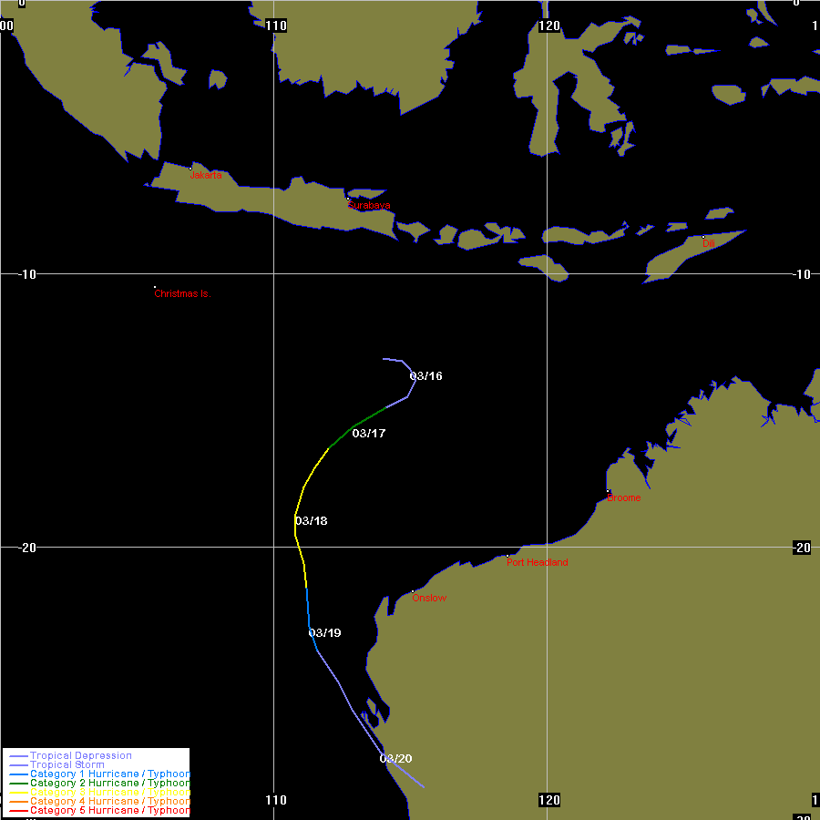 Tropical Cyclone Elaine