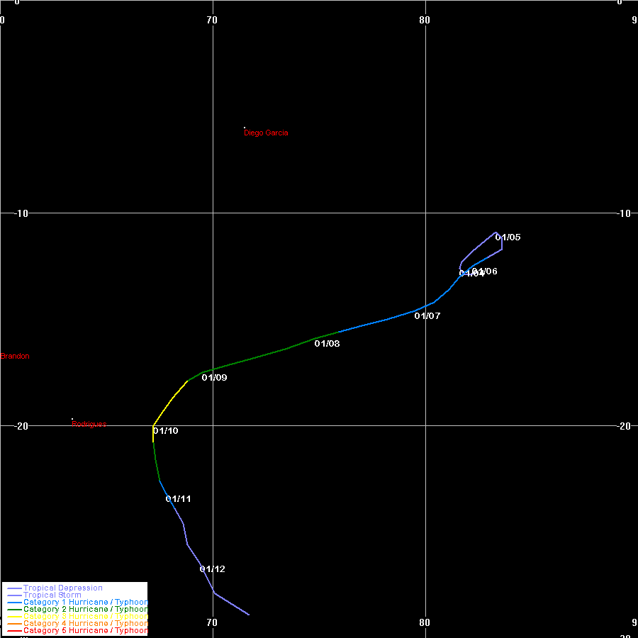 Tropical Cyclone Babiola