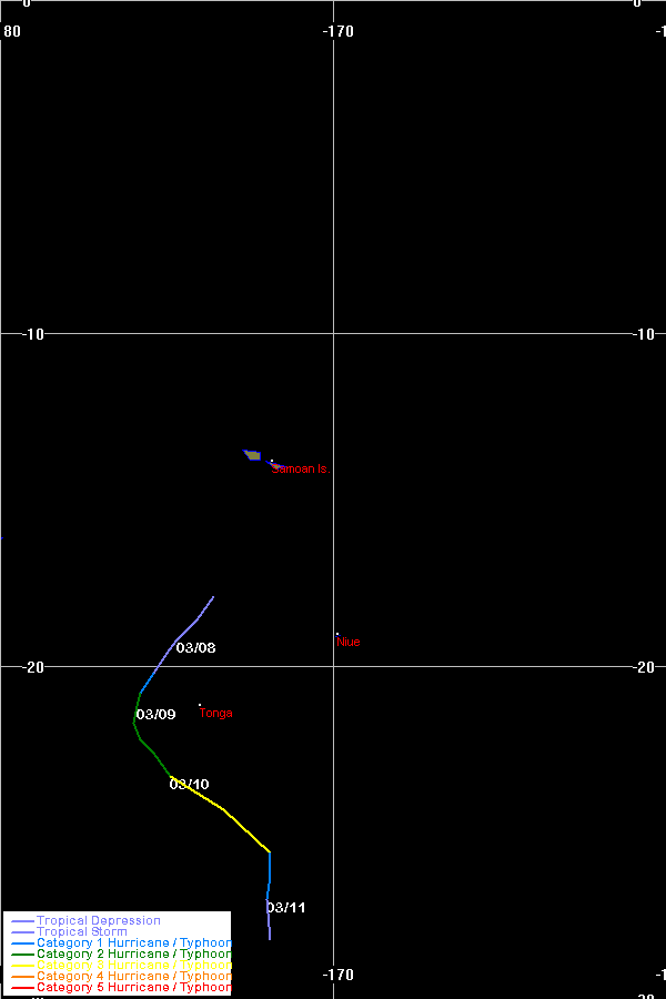 Tropical Cyclone Mona