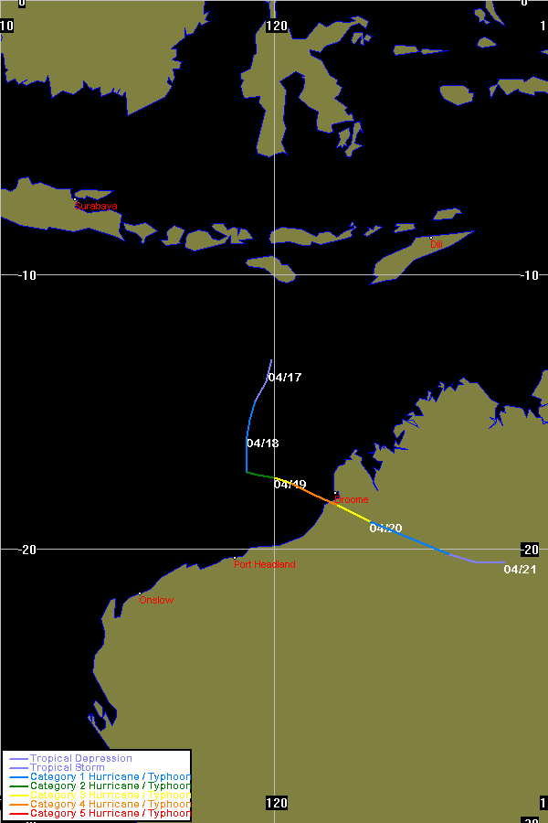 Tropical Cyclone Rosita