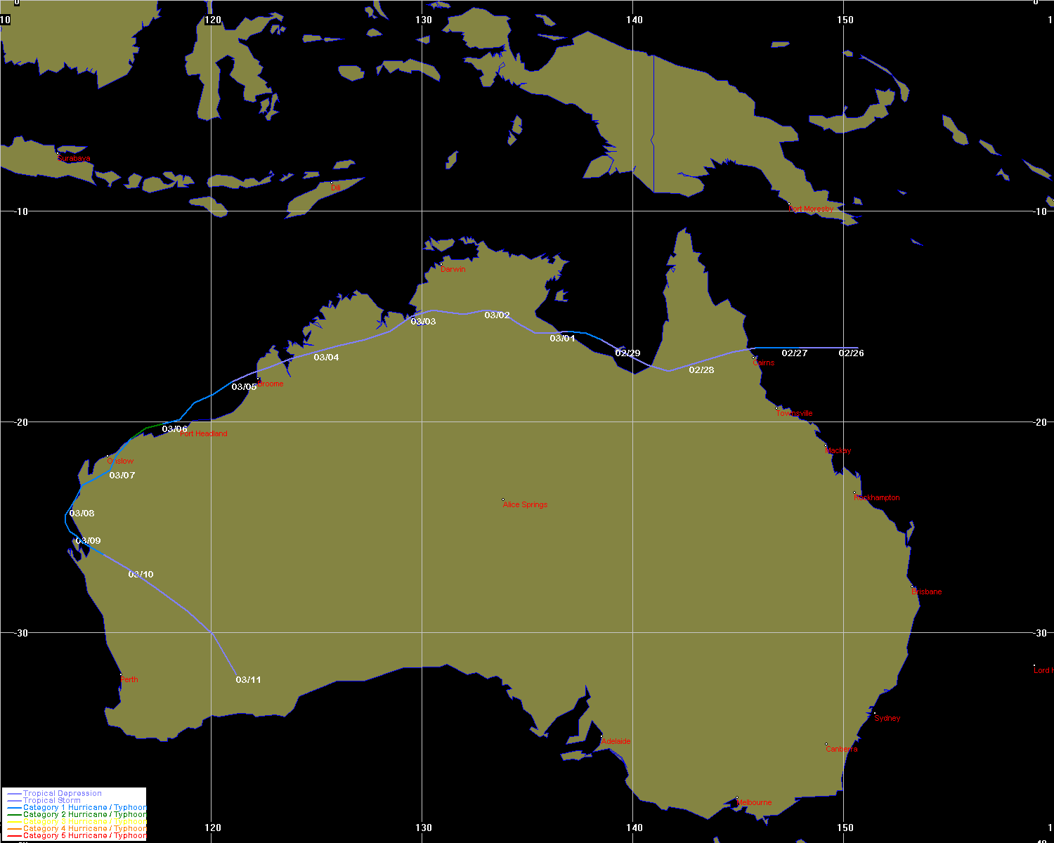 Tropical Cyclone Steve