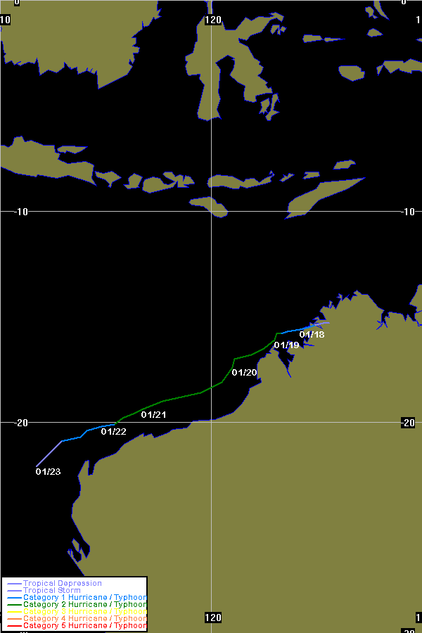 Tropical Cyclone Daryl