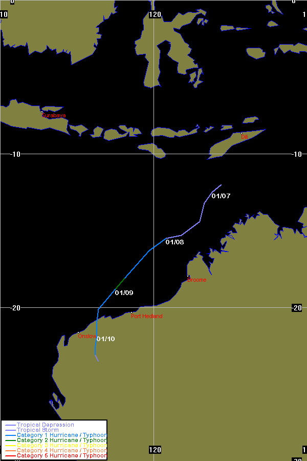 Tropical Cyclone Clare