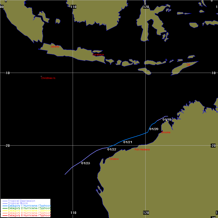 Tropical Cyclone Daryl