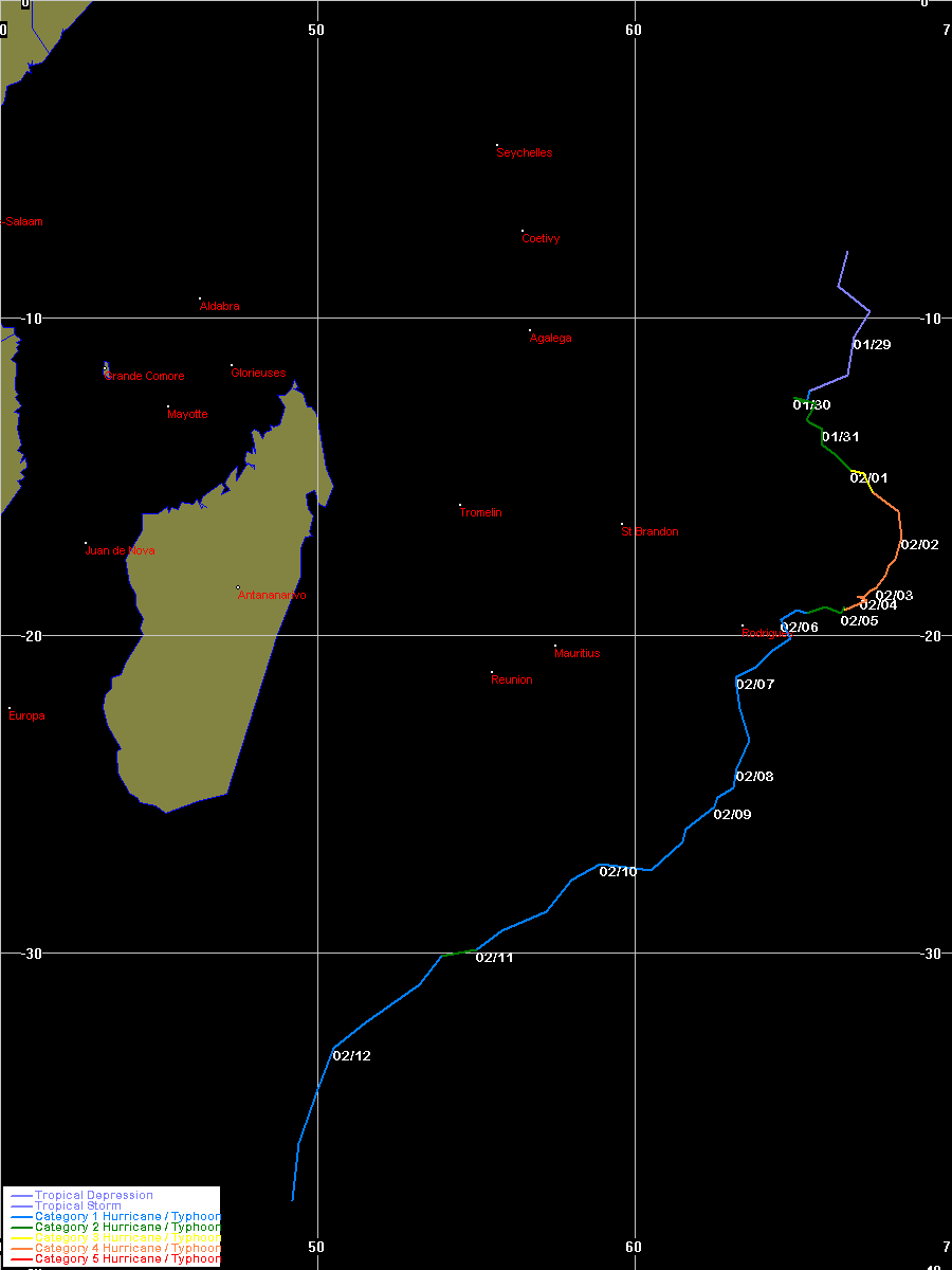 Tropical Cyclone Dora