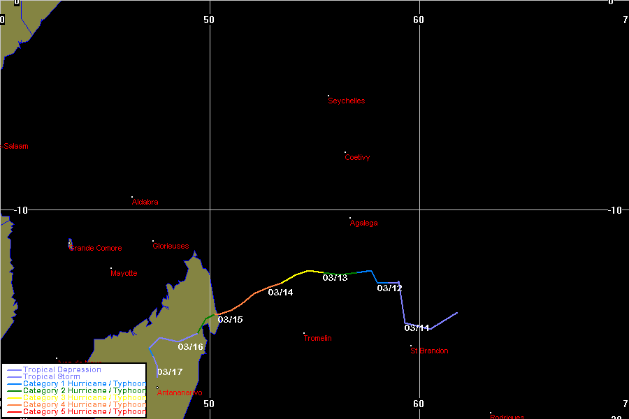 Tropical Cyclone Indlala