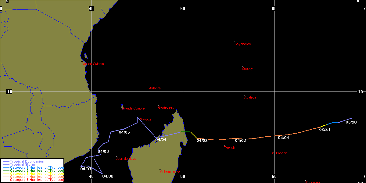 Tropical Cyclone Jaya