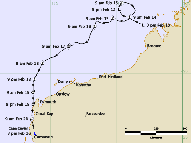 Tropical Cyclone Nicholas