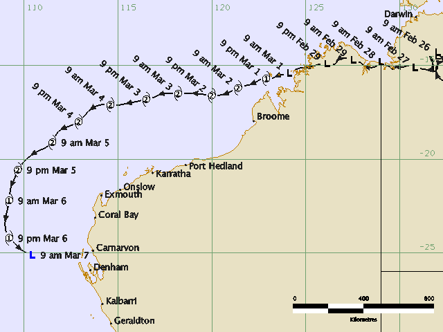 Tropical Cyclone Ophelia