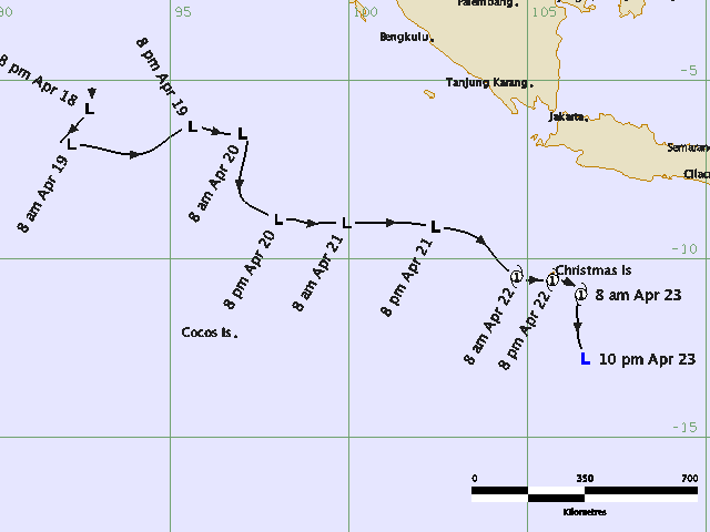 Tropical Cyclone Rosie