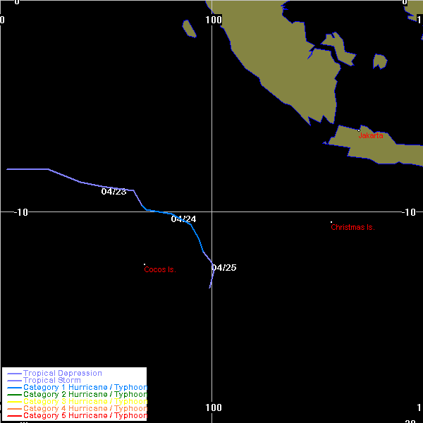 Tropical Cyclone Durga