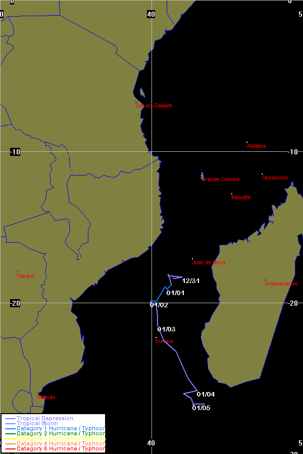 Tropical Cyclone Elnus