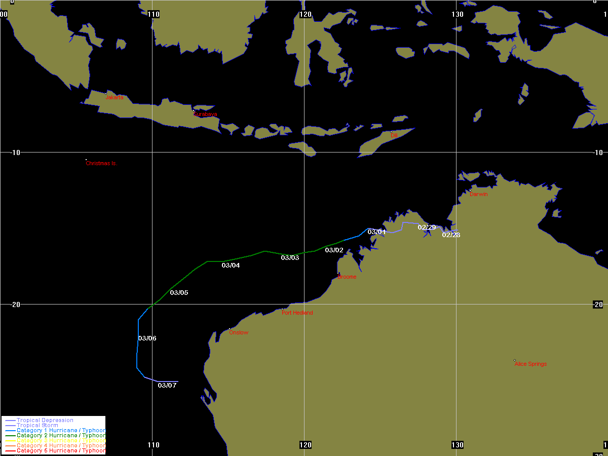 Tropical Cyclone Ophelia