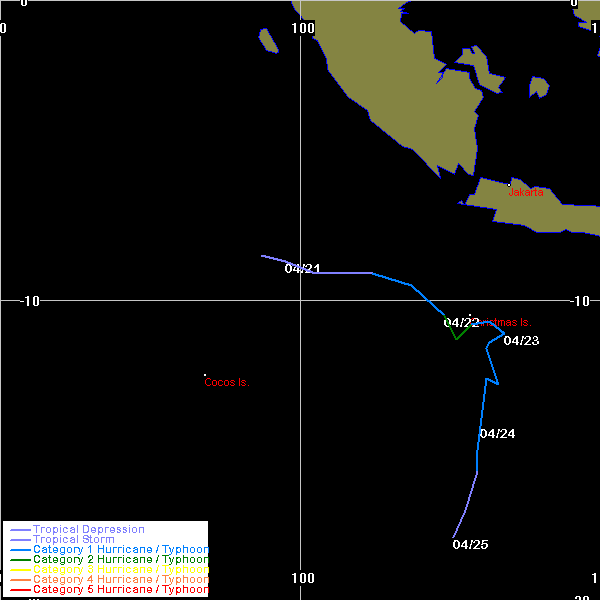 Tropical Cyclone Rosie