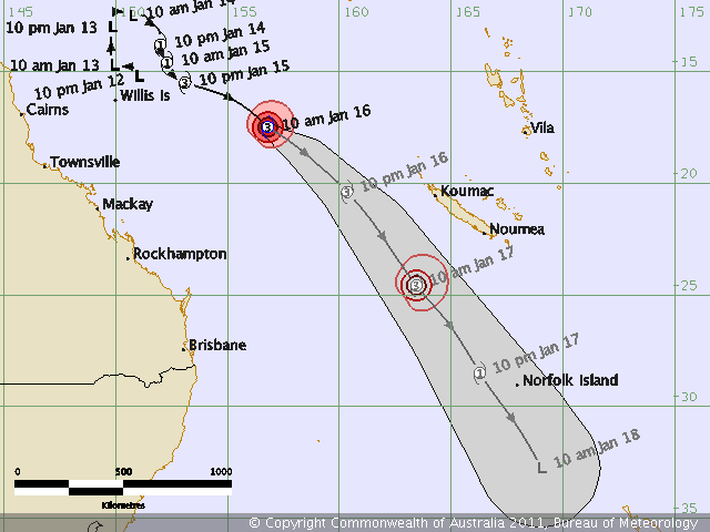 Tropical Cyclone Zelia