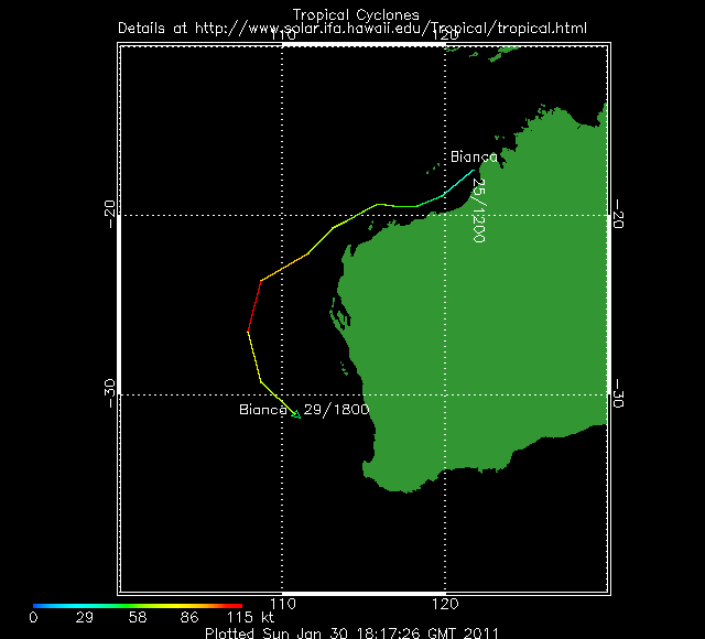 Tropical Cyclone Bianca