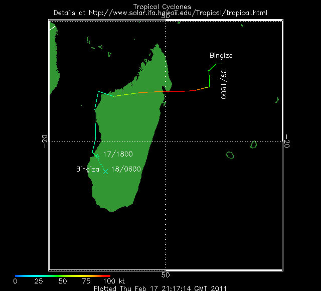 Tropical Cyclone Bingiza