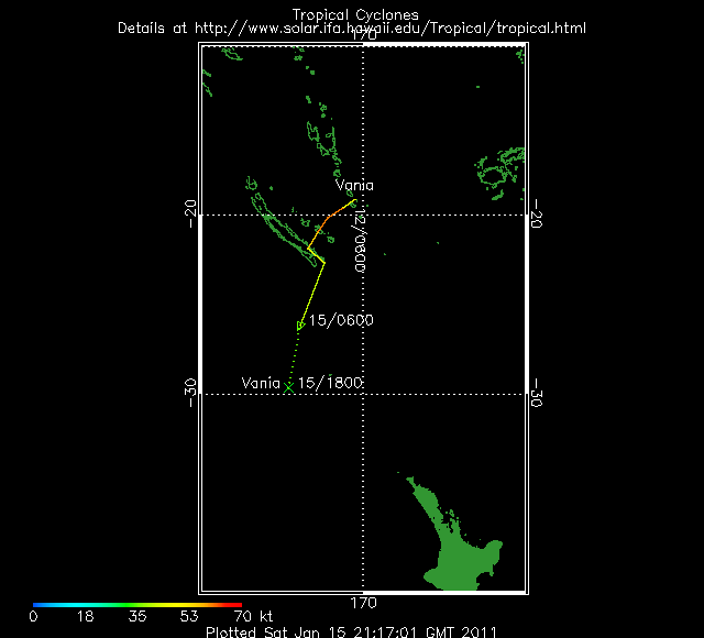 Tropical Cyclone Vania