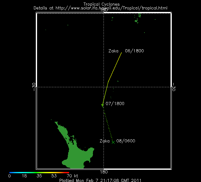 Tropical Cyclone Zaka