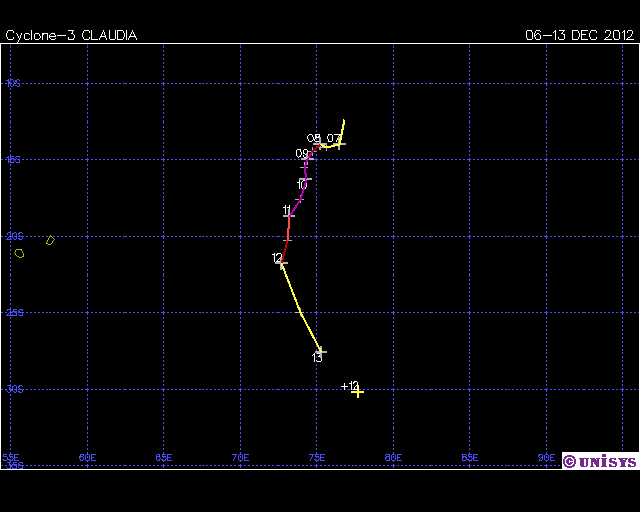 Tropical Cyclone Claudia