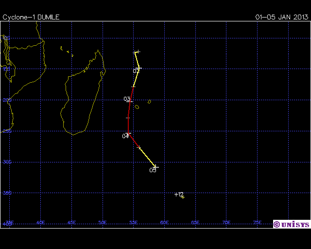 Tropical Cyclone Dumile