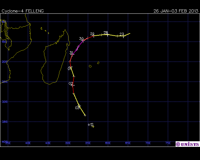 Tropical Cyclone Felleng