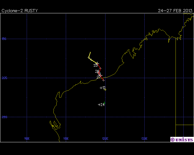 Tropical Cyclone Rusty