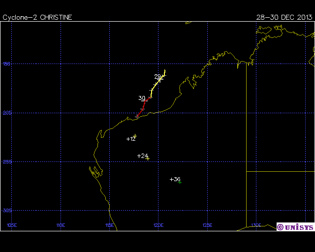 Tropical Cyclone Christine