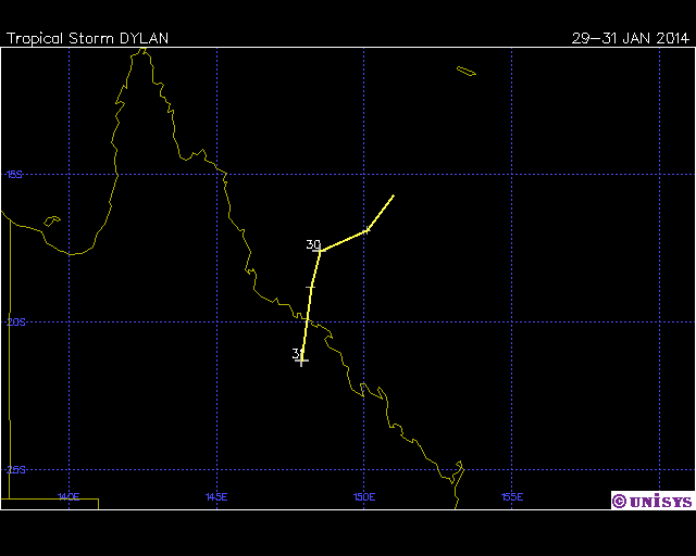 Tropical Cyclone Dylan