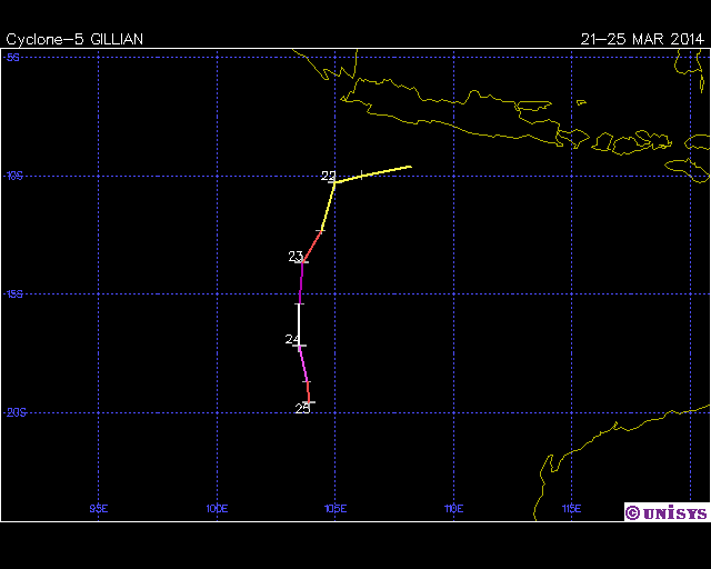 Tropical Cyclone Gillian part 2