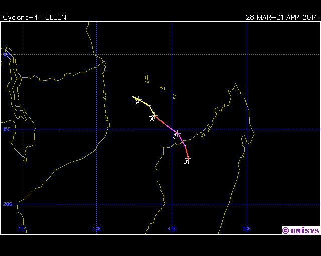 Tropical Cyclone Hellen