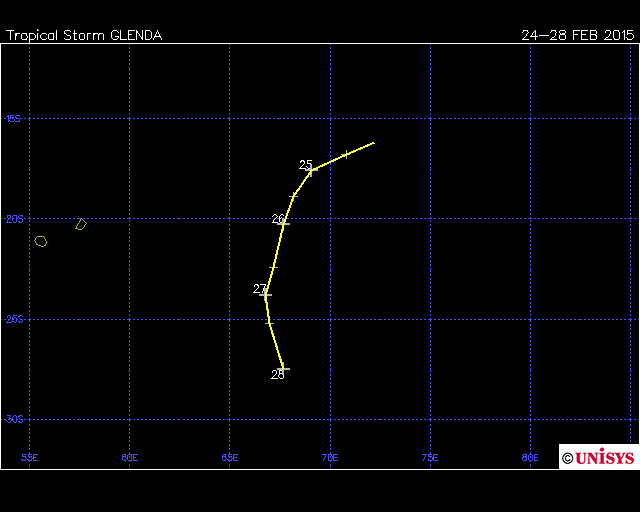 Tropical Cyclone Glenda