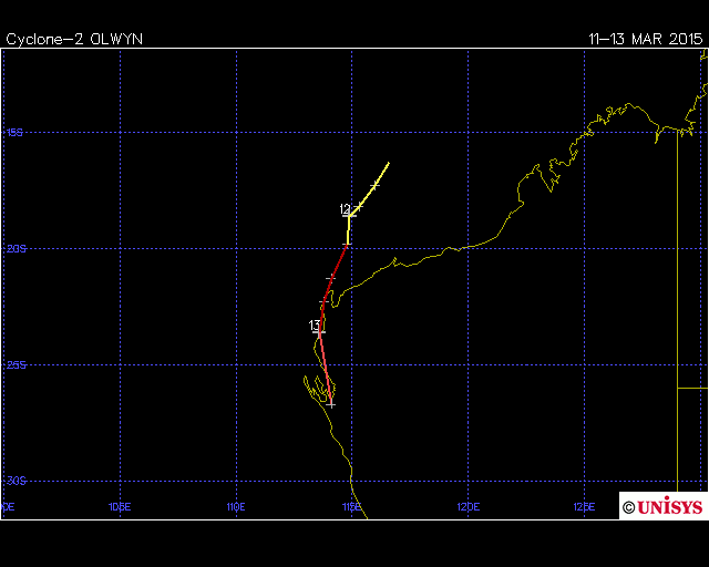 Tropical Cyclone Olwyn