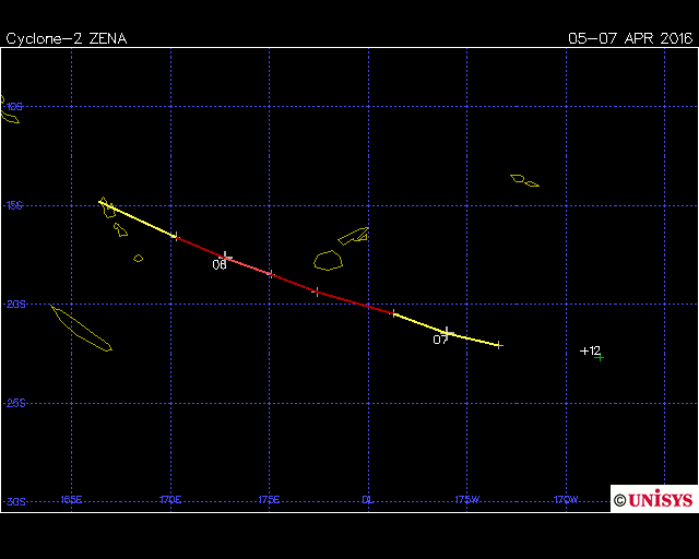 Tropical Cyclone Zena