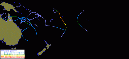 Joint Typhoon Warning Centre data