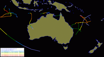 Bureau of Meteorology data