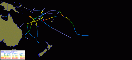 Joint Typhoon Warning Centre data