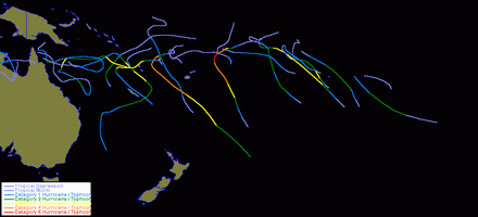 Joint Typhoon Warning Centre data