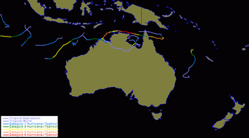 Bureau of Meteorology data