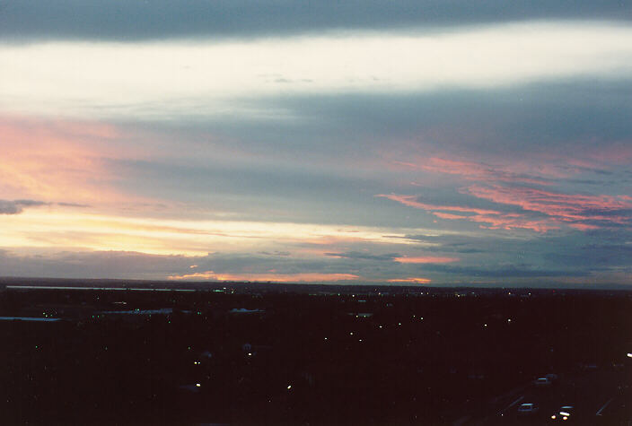 altostratus altostratus_cloud : Coogee, NSW   11 February 1990