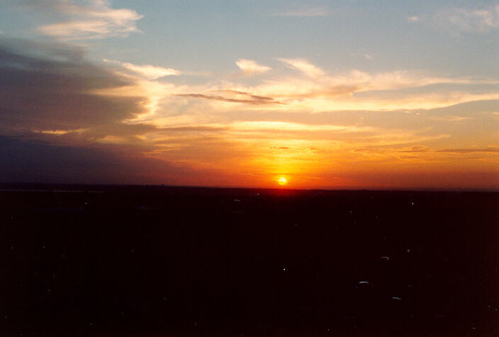 sunset sunset_pictures : Coogee, NSW   4 March 1990