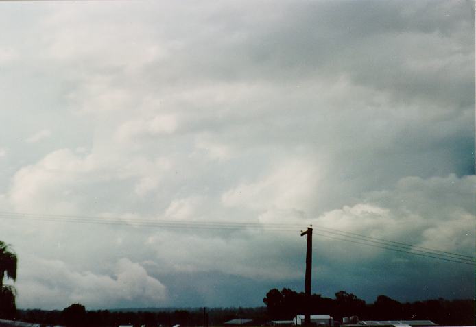 cumulonimbus thunderstorm_base : Schofields, NSW   6 March 1990
