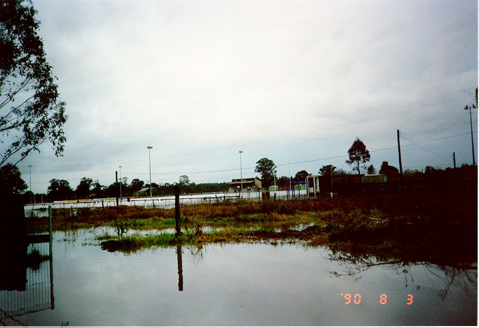 flashflooding flood_pictures : Riverstone, NSW   3 August 1990