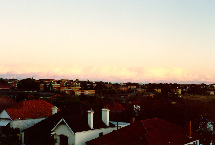 cumulus mediocris : Schofields, NSW   10 August 1990