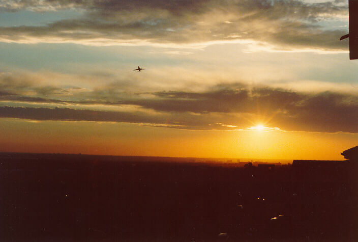 sunset sunset_pictures : Coogee, NSW   24 September 1990