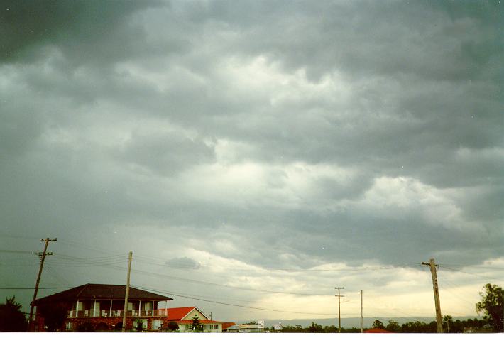cumulonimbus thunderstorm_base : Schofields, NSW   8 December 1990